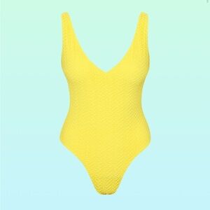 santa caterina one piece | citrus crochet | Monday Swimwear (S)